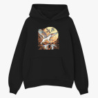 Толстовка худи оверсайз