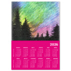 Лес и фантастическое небо