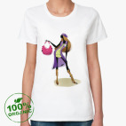 Женская футболка органик