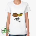 Женская футболка органик