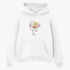 Толстовка худи оверсайз