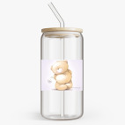 Банка с бамбуковой крышкой