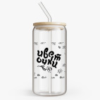 Банка с бамбуковой крышкой