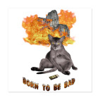 Плохой кот-поджигатель