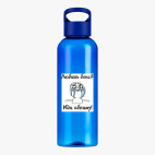 Прозрачная спортивная бутылка