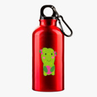 Металлическая бутылка 400 мл UV-DTF