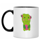 Кружка двухцветная