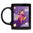 Кружка цветная UV-DTF