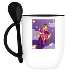 Кружка с ложкой