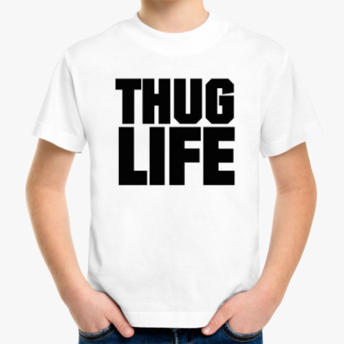 Детская футболка THUG Life
