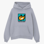 Толстовка худи оверсайз