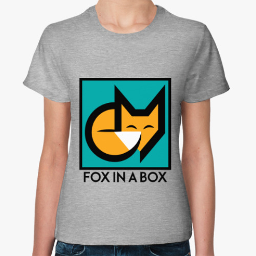 Женская футболка Fox In A Box