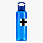 Прозрачная спортивная бутылка