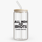 Банка с бамбуковой крышкой