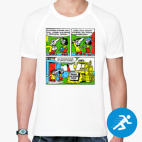 Мужская спортивная футболка