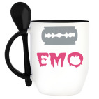 Кружка с ложкой