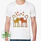 Мужская футболка органик