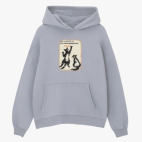 Толстовка худи оверсайз