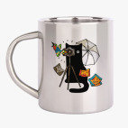 Кружка металлическая