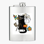 Фляжка стальная