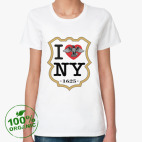 Женская футболка органик