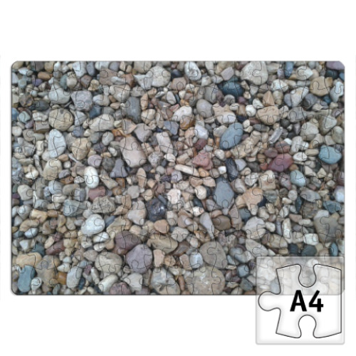 Пазл с принтом Время собирать камни!