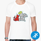 Мужская спортивная футболка