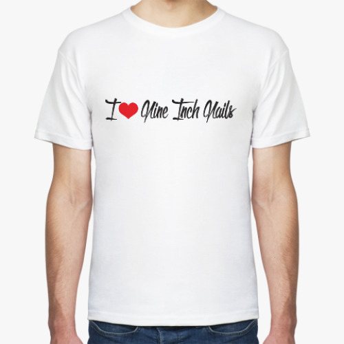 Футболка I love Nine Inch Nails