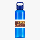 Прозрачная спортивная бутылка