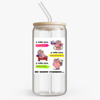 Банка с бамбуковой крышкой