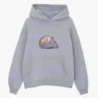 Толстовка худи оверсайз