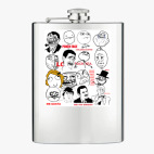 Фляжка стальная