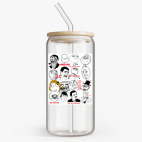 Банка с бамбуковой крышкой