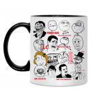 Кружка двухцветная