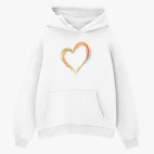 Толстовка худи оверсайз