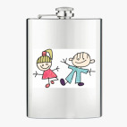 Фляжка стальная