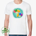 Мужская футболка органик