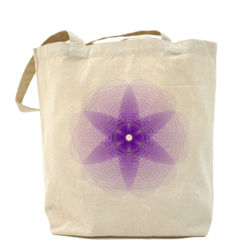 Сумка шоппер с принтом звезда гильош