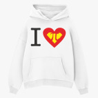 Толстовка худи оверсайз