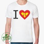 Мужская футболка органик