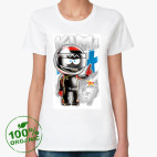 Женская футболка органик