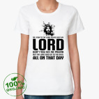 Женская футболка органик