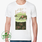 Мужская футболка органик