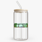 Банка с бамбуковой крышкой