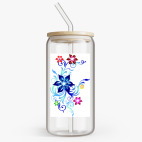 Банка с бамбуковой крышкой