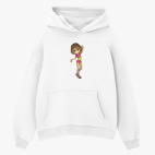 Толстовка худи оверсайз