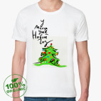 Мужская футболка органик