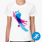 Женская спортивная футболка