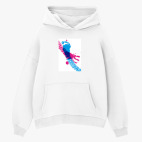 Толстовка худи оверсайз