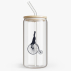 Банка с бамбуковой крышкой